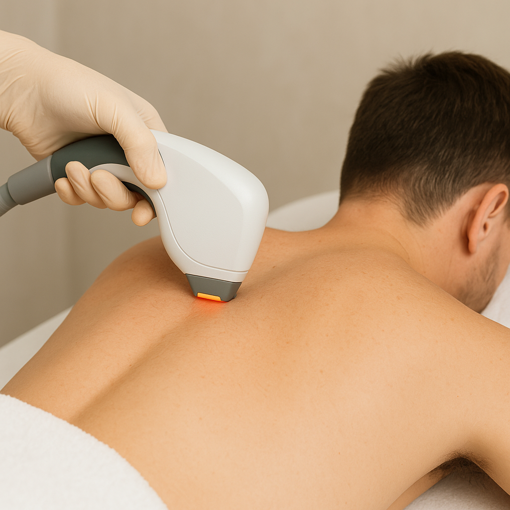 Épilation laser du dos à Nice